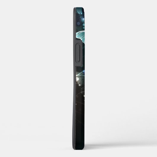 Mint Night Butterflies Case-Mate iPhone Case (Achterkant / Rechts)