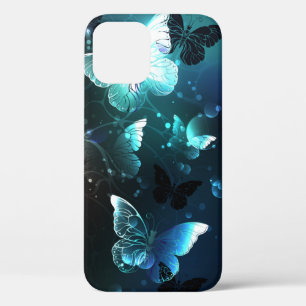 Mint Night Butterflies Case-Mate iPhone Case