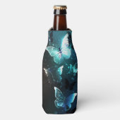 Mint Night Butterflies Flesjeskoeler (Fles Voorkant)