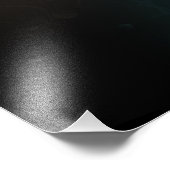 Mint Night Butterflies Foto Afdruk (Hoek)