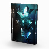 Mint Night Butterflies Fotoblokken (Rechts)