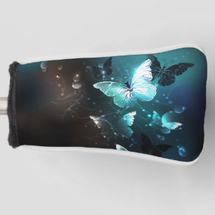 Mint Night Butterflies Golfheadcover