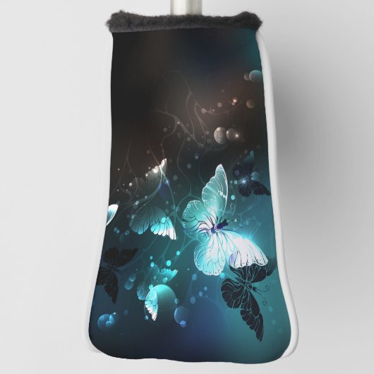 Mint Night Butterflies Golfheadcover (Draai 90)