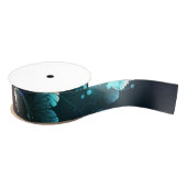 Mint Night Butterflies Grosgrain Lint (Spoel)