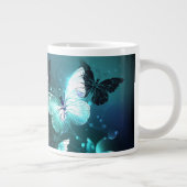 Mint Night Butterflies Grote Koffiekop (Rechts)