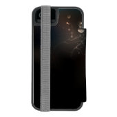 Mint Night Butterflies Incipio iPhone Portemonnee Hoesje (Agenda Achterkant)