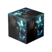 Mint Night Butterflies Kubus (Achter hoekig)