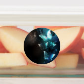 Mint Night Butterflies Labels (Aangebracht)