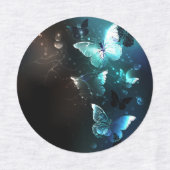 Mint Night Butterflies Labels (Design 1)