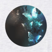 Mint Night Butterflies Labels (Design 2)