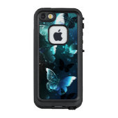 Mint Night Butterflies LifeProof iPhone Hoesje (Achterkant)