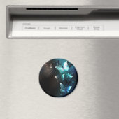 Mint Night Butterflies Magneet (Insitu (Vaatwasser))