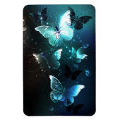 Mint Night Butterflies Magneet (Verticaal)