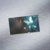Mint Night Butterflies Magnetisch Visitekaartje (Voorbeeld)