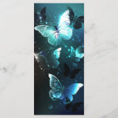 Mint Night Butterflies Menu (Achterkant)