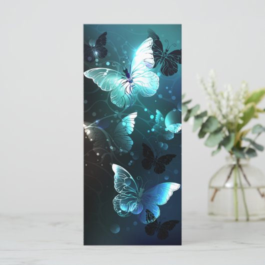 Mint Night Butterflies Menu (Staand voorkant)