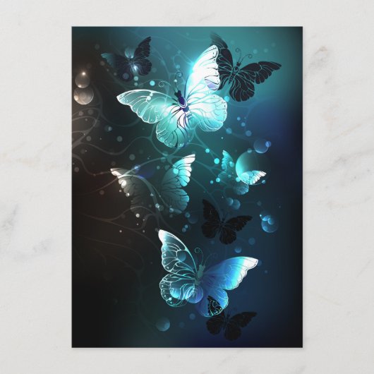 Mint Night Butterflies Menu (Voorkant)