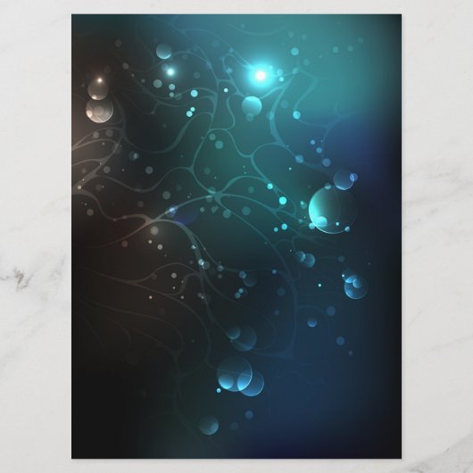 Mint Night Butterflies Menu (Achterkant)