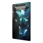 Mint Night Butterflies Mini Klembord (Angled2)