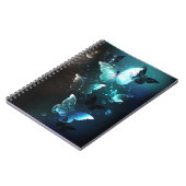 Mint Night Butterflies Notitieboek (Linkerzijde)