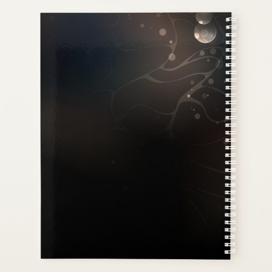 Mint Night Butterflies Planner (Achterkant)