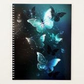 Mint Night Butterflies Planner (Voorkant)