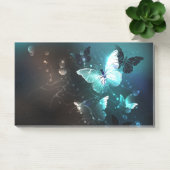 Mint Night Butterflies Post-it® Notes (Kantoor)