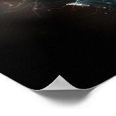 Mint Night Butterflies Poster (Hoek)