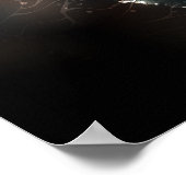 Mint Night Butterflies Poster (Hoek)