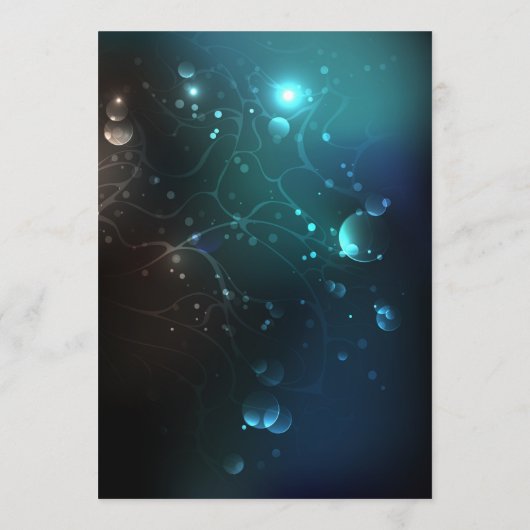 Mint Night Butterflies Programmakaart (Achterkant)