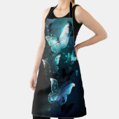 Mint Night Butterflies Schort (Insitu)