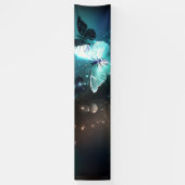 Mint Night Butterflies Spandoek (Verticaal)