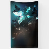 Mint Night Butterflies Spandoek (Verticaal)