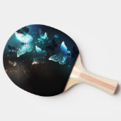 Mint Night Butterflies Tafeltennisbatje (Zijkant)