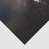 Mint Night Butterflies Tissuepapier (Detail)