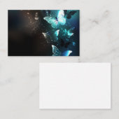 Mint Night Butterflies Visitekaartje (Voorkant / Achterkant)