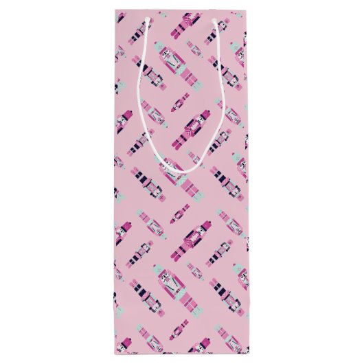 Mint Notenkraker Parade Gift Bag Wijn Cadeautas (Achterkant)