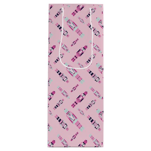 Mint Notenkraker Parade Gift Bag Wijn Cadeautas (Voorkant)