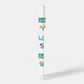 Mint Oranje Aqua Tan Retro Telefoon Hallo Case-Mate iPhone Case (Achterkant / Rechts)