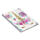 Mint, Paars, goudvlies Notitieboek (Rechterzijde)