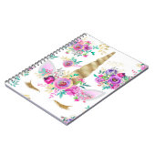 Mint, Paars, goudvlies Notitieboek (Linkerzijde)