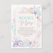 Mint Paarse onder het Zee Zeemeermin Boeken voor B Informatiekaartje (Voorkant)