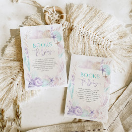 Mint Paarse onder het Zee Zeemeermin Boeken voor B Informatiekaartje