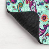  Mint Paisley Muismat (Hoek)