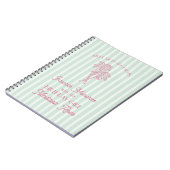 Mint Palm Springs Favoriete herinneringen met verj Notitieboek (Linkerzijde)