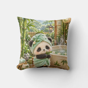 Mint Panda Bamboe Spa Tuin Retreat Kussen