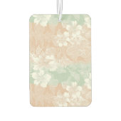 Mint Peach Floral Pastel Lace  Luchtverfrisser (Achterkant)