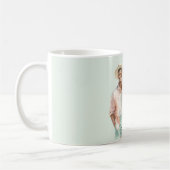 Mint Peach Hello Sunshine Zwarte Man Koffiemok (Links)