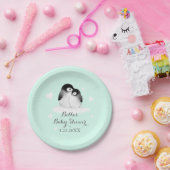 Mint Penguin Papier Bord (Feest)