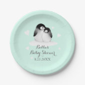 Mint Penguin Papier Bord (Voorkant)
